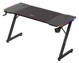 PC asztal Hyperion 3.3 (fekete + többszínű) (LED világítással). 1087506