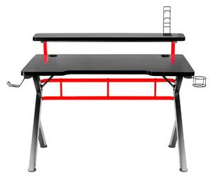 PC asztal Hyperion 5.0 (fekete + piros). 1087509