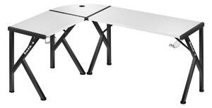 Sarok PC asztal Hyperion 6.3 (fekete + fehér). 1087518