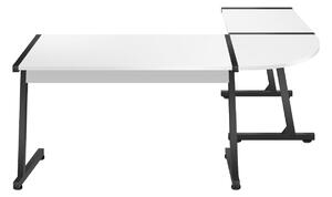 Sarok PC asztal Hyperion 6.0 (fekete + fehér). 1087516