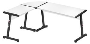 Sarok PC asztal Hyperion 6.0 (fekete + fehér). 1087516