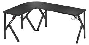 Sarok PC asztal Hyperion 6.3 (fekete). 1087517