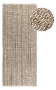 Bézs juta futószőnyeg 80x200 cm Bouclé – Hanse Home