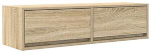 TV Szekrény Sonoma Tölgy 100x31x25,5 cm Mérnöki Fa