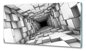 Konyhai fali panel Tunnel kocka