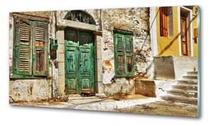 Konyhai falvédő Görög utcákon