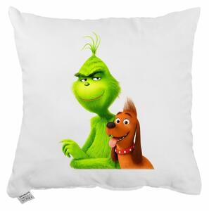 EMI Grinch és Max karácsonyi díszpárna 40x40 cm