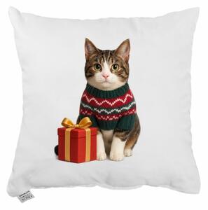 EMI Meow karácsonyi díszpárna 40x40 cm