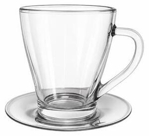 Üvegbögre, inox alj, 25 cl TeaTime (KHPU324)