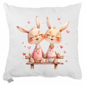 EMI Bunny Together díszpárna 40x40 cm