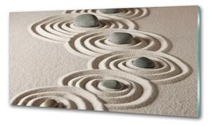 Konyhai fali panel Zen kövek homok