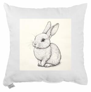 EMI Bunny Sketch díszpárna 40x40 cm