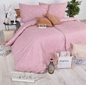 EMI Alya rosa flanel ágyhuzat, A standard egyszemélyes ágy szett tartalma: 1x 140x200 + 1x 70x90