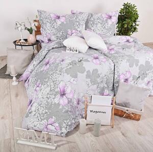 EMI Violet flanel ágyneműhuzat, A standard egyszemélyes ágy szett tartalma: 1x 140x200 + 1x 70x90