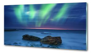 Hátfal panel konyhai Aurora borealis