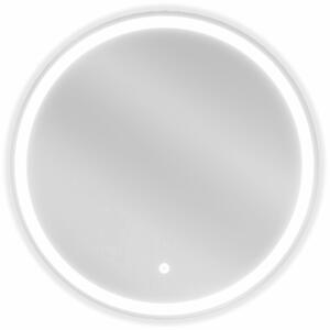 Mexen Gobi világító fürdőszobai tükör, kerek 60 cm, LED 6000K, páramentes - 9801-060-060-611-00
