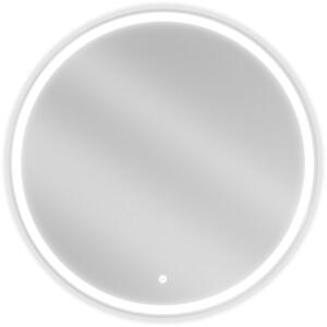 Mexen Gobi megvilágított fürdőszobai tükör, kerek 80 cm, LED 6000K, páramentes - 9801-080-080-611-00