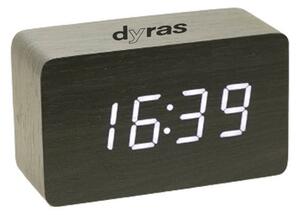 Dyras ALCL-002B Ébresztőóra, fekete