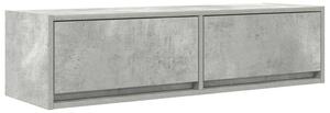 TV Szekrény Betongrey 100x31x25,5 cm Szerelt Fa