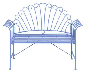 Kerti pad CAVINIA 125 cm Fém Világoskék