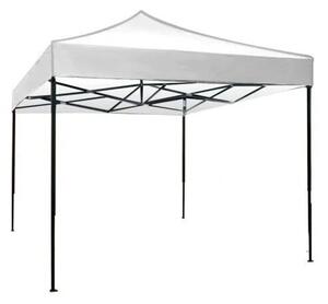 Flippy Összecsukható sátor rendezvényekre, fémkeret udvarra és kertre, 2x2 m, Fehér