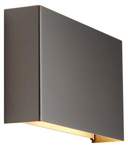 Modern fali lámpa gunmetal színben, 2-lámpás - Otan