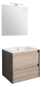 Porto Prime 60 komplett fürdőszoba bútor rauna szil-sonoma tölgy