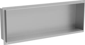 Mexen X-Wall-NR perem nélküli fali polc 60 x 20 cm, inox - 1911602010