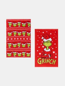 Sinsay - Pamut törölköző 2 db Grinch - zöld