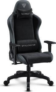 Gamer szék Spellcaster FUKU PU fotel fekete