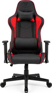 Gamer szék SENSE7 Spellcaster fotel fekete és piros
