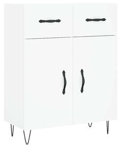 VIDAXL - Fehér Fa Tálalószekrény - 2 Fiók, 2 Ajtó - 69,5x34x90 cm