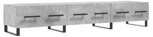 Modern TV-szekrény - Betonszürke - 150x36x50 cm