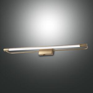 LED fali lámpa Rapallo, sárgaréz, IP44, 80 cm