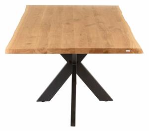 Natural edges oak Table top 140x80cm