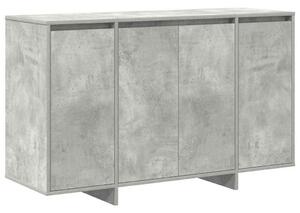 VidaXL Széf Beton szürke 120 x 41 x 75 cm Faanyag