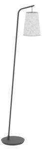 EGLO , 43987 , ALSAGER , állólámpa , E27 , 1X40W , IP20 , szürke