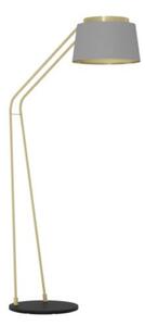 EGLO , 390174 , ALMERIMAR , állólámpa , E27 , 1X40W , IP20 , szürke, réz