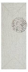 Fehér-bézs kültéri futószőnyeg 200x80 cm - NORTHRUGS