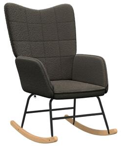 VidaXL Pihenőszék Sötétszürke 61 x 78 x 98 cm szövet