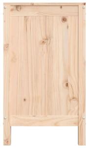 VidaXL tömör fenyőfa szennyestartó láda 88,5 x 44 x 76 cm