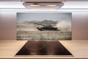 Hátfal panel konyhai Tank a sivatagban