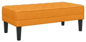 VidaXL pad Sötét sárga 113 x 57 x 39 cm szövet