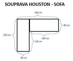 ROJAPLAST HOUSTON exkluzív polyrattan kerti bútor garnitúra