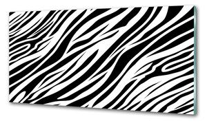 Konyhai falburkoló panel Zebra háttér