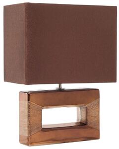 Asztali lámpa ONYX Porcelán Barna