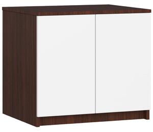 AKORD Star Szekrény Rátét Wenge Fehér Laminált