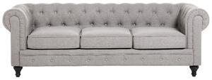 Kanapé 3 személyes CHESTERFIELD Világosszürke