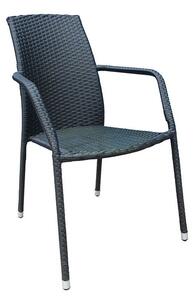 Patio Etienne kerti szék fekete