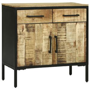 VidaXL büféasztal 70x35x70 cm Tömör durva fa mangó
